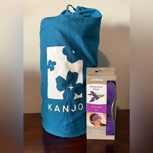 Relaxation Set Kanjo Acupressure Mat Lavender Eye Mask